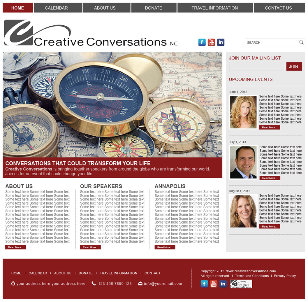 Web Design par tahir pour ce projet | Design #1882787