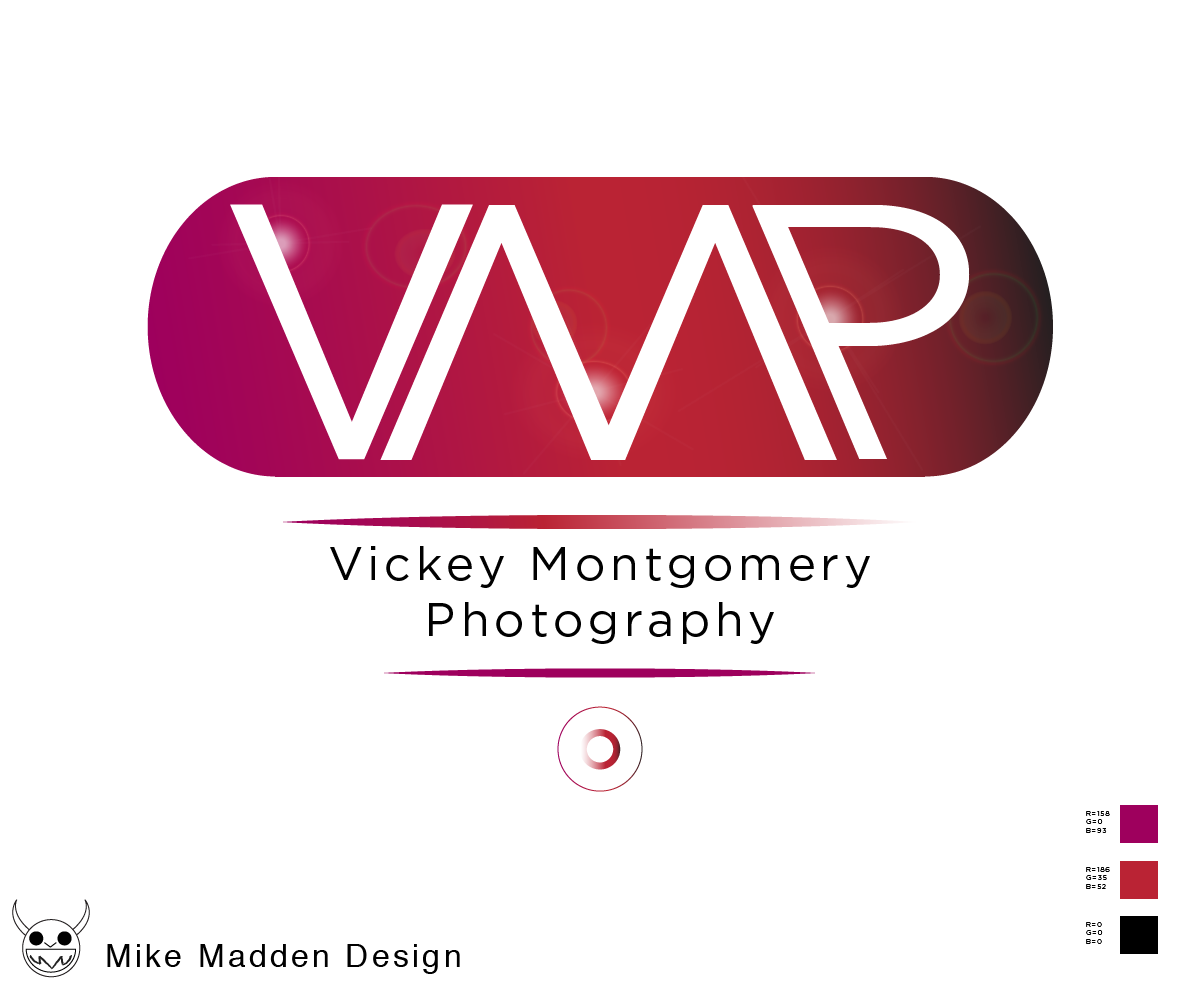 Logo Design by MikeMaddenDesign for Vickey Montgomery Photography | Design #1910976