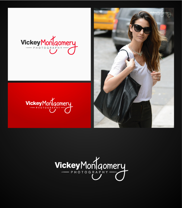 Logo Design by ideaz2050 for Vickey Montgomery Photography | Design #1894574