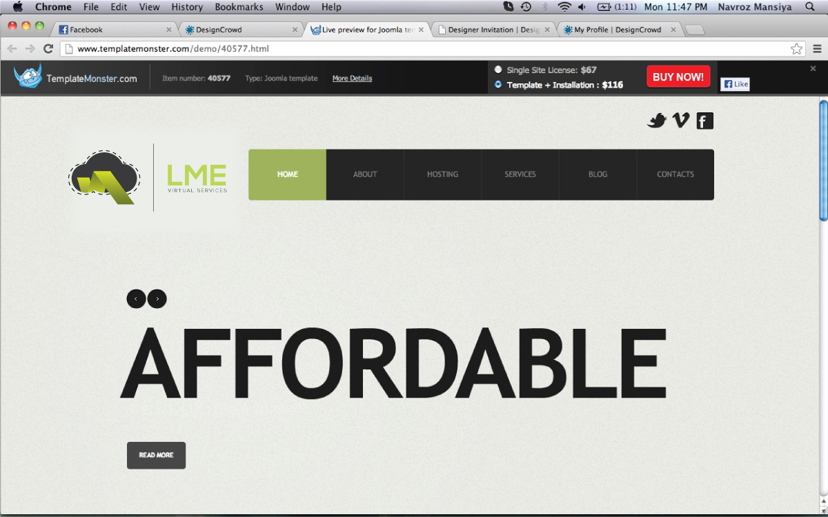 Logo Design by Navroz Mansiya for this project | Design #1889486