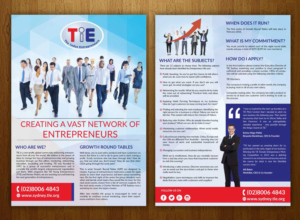 Flyer-Design von pivotaldesign.biz für dieses Projekt | Design: #7531280