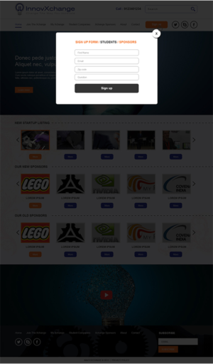 Web Design by web deskers for Innovxchange | Design #7571360