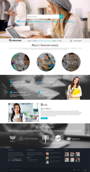 Web Design by BitsNDigits for Innovxchange | Design: #7573448