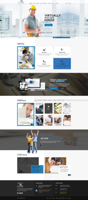 Wordpress Design by Rahul Rao