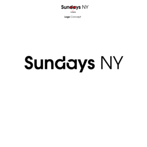Logo Design by Hulk smith for Sundays NY Pty Ltd | Design: #7583901