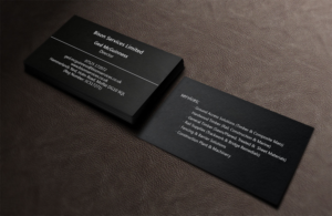Visitenkarten-Design von Lanka Ama für Bison Services Limited | Design: #7510097