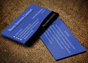 Visitenkarten-Design von Lanka Ama für Bison Services Limited | Design: #7510108