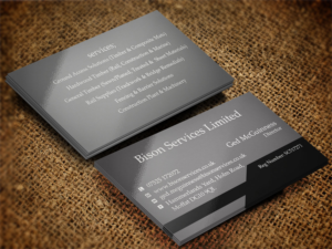 Visitenkarten-Design von Lanka Ama für Bison Services Limited | Design: #7510111