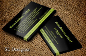 Business Card Design by SL Designer for Bison Services Limited | Design #7503576