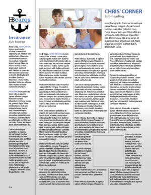 Newsletter Design by Ellen Exposurepdp for Heritage Biologics | Design: #7574729