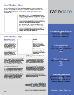 Newsletter Design by Ellen Exposurepdp for Heritage Biologics | Design: #7574731