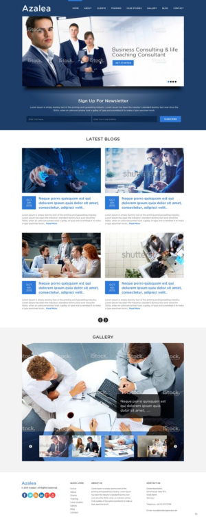 Web Design by pb for this project | Design: #7523779