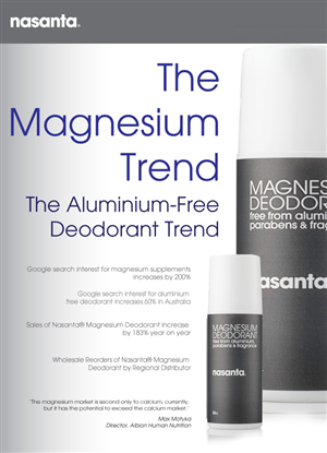 Deodorant Product Sales One Pager and Annexes | Diseño Gráfico por Soula Vetter