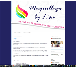 Logo Design by malena_mmm for Maquillage by Lisa | Design: #1955015