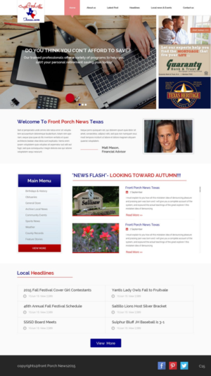 Web Design par pb pour ce projet | Design : #7513716