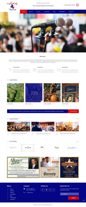 Web Design par pb pour ce projet | Design : #7513718