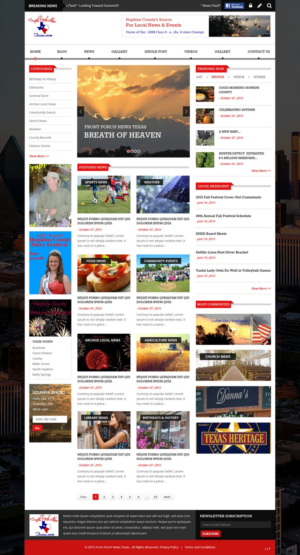 Web Design par pb pour ce projet | Design : #7513722