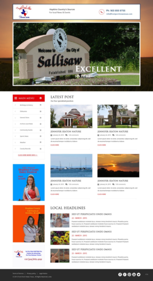 Web Design par pb pour ce projet | Design : #7527491