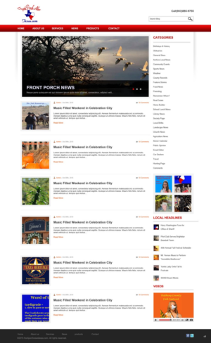 Web Design par pb pour ce projet | Design : #7527492