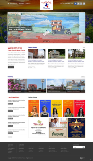 Web Design by pb for this project | Design: #7527494