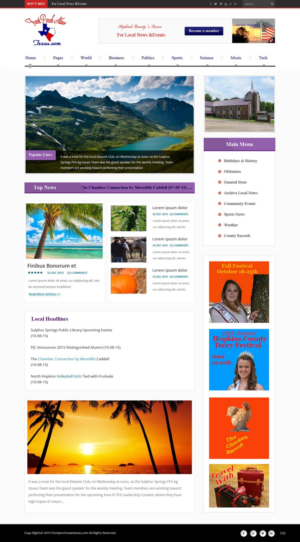 Web Design by pb for this project | Design: #7532239