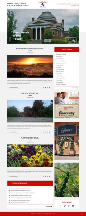 Web Design par pb pour ce projet | Design : #7532243
