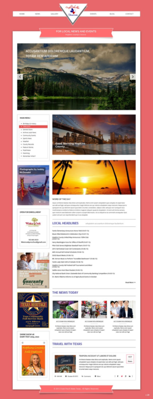 Web Design by pb for this project | Design: #7532244