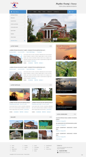 Web Design by pb for this project | Design: #7532247