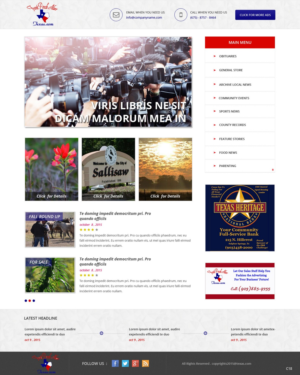 Web Design by pb for this project | Design: #7532248