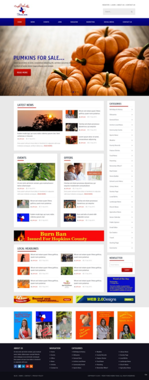 Web Design by pb for this project | Design: #7584315