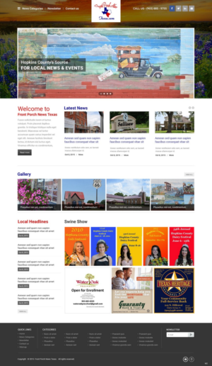 Web Design by pb for this project | Design: #7584316