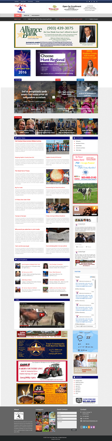 Web Design by Da Miracle for this project | Design: #9645969