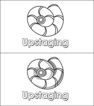 Diseño de Logo por wacom art para Upstaging | Diseño: #7520560