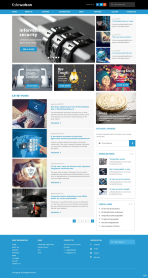 Web Design by pb for this project | Design: #7538822