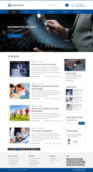 Web Design by pb for this project | Design: #7538823