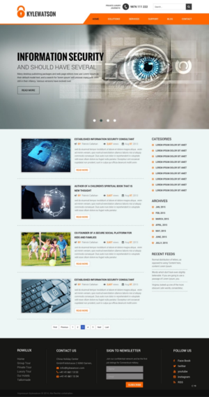 Web Design by pb for this project | Design: #7538825