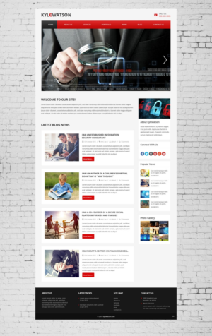 Web Design by pb for this project | Design: #7538826