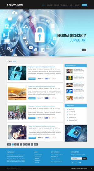 Web Design by pb for this project | Design: #7544098