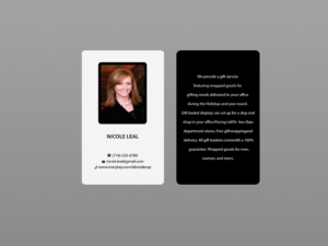 Business Card Design by Creations Box 2015 for this project | Design: #7525474