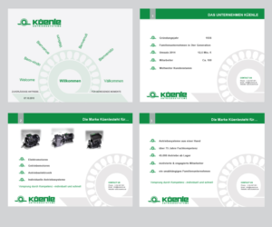 Design de PowerPoint par Zoe Studio pour Küenle Antriebssysteme GmbH & Co. KG | Design #7642523