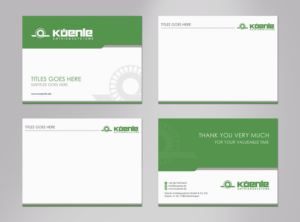 PowerPoint-Design von logodentity für Küenle Antriebssysteme GmbH & Co. KG | Design: #7551015