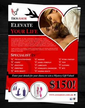Flyer Design by creative.bugs for Eros Amor | Design #7540048