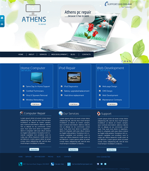 Wordpress Design by Shunil