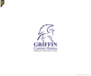 Logo Design by poisonvectors for Griffin Custom Homes | Design #7669213