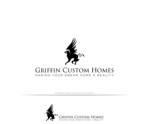 Design de Logo par Admira Graphics pour Griffin Custom Homes | Design : #7532075