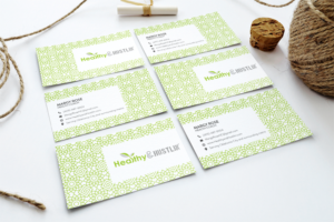 Design de Carte de Visite par isabel paoli pour Healthy & Hustlin' | Design : #7526209