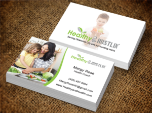 Design de Carte de Visite par Lanka Ama pour Healthy & Hustlin' | Design : #7529507
