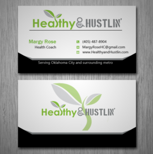 Design de Carte de Visite par Lanka Ama pour Healthy & Hustlin' | Design : #7529508