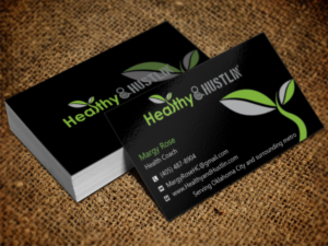 Design de Carte de Visite par Lanka Ama pour Healthy & Hustlin' | Design : #7529510