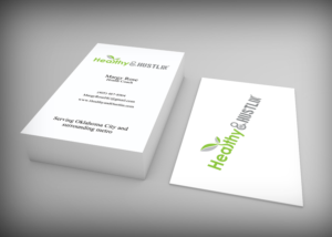 Design de Carte de Visite par Lanka Ama pour Healthy & Hustlin' | Design : #7529511
